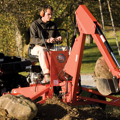 DR Towable Backhoe