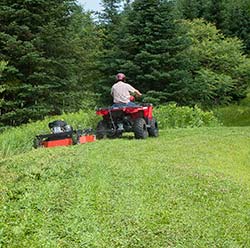 Mow up to 2.4 acres per hour!