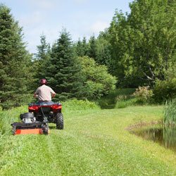 Mow up to 2 acres per hour!