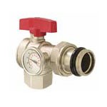 1 Inch Angle Isolation Valve - Red