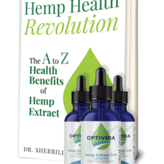 Hemp extract pain 90 bundle with Hemp Health Revolution book